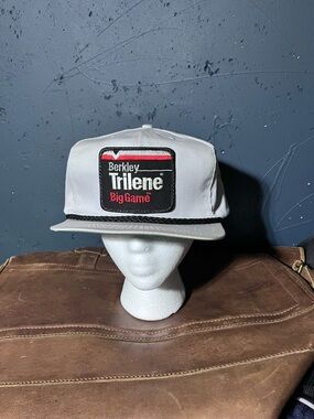 Berkley Trilene Big Game Men's Gray Rope-Trim Cap
